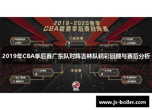 2019年CBA季后赛广东队对阵吉林队精彩回顾与赛后分析